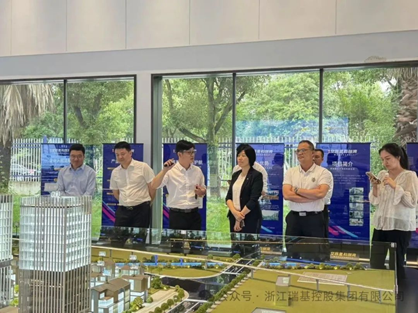 廣州知識城到訪瑞基控股   共商國企民企合作發展